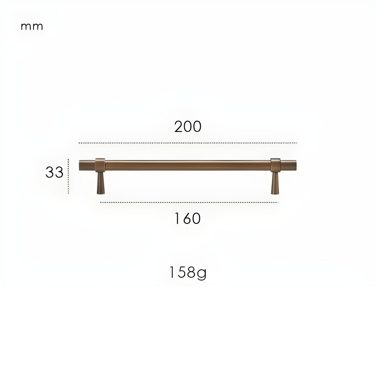 CARDO / مقابض نحاس صلب