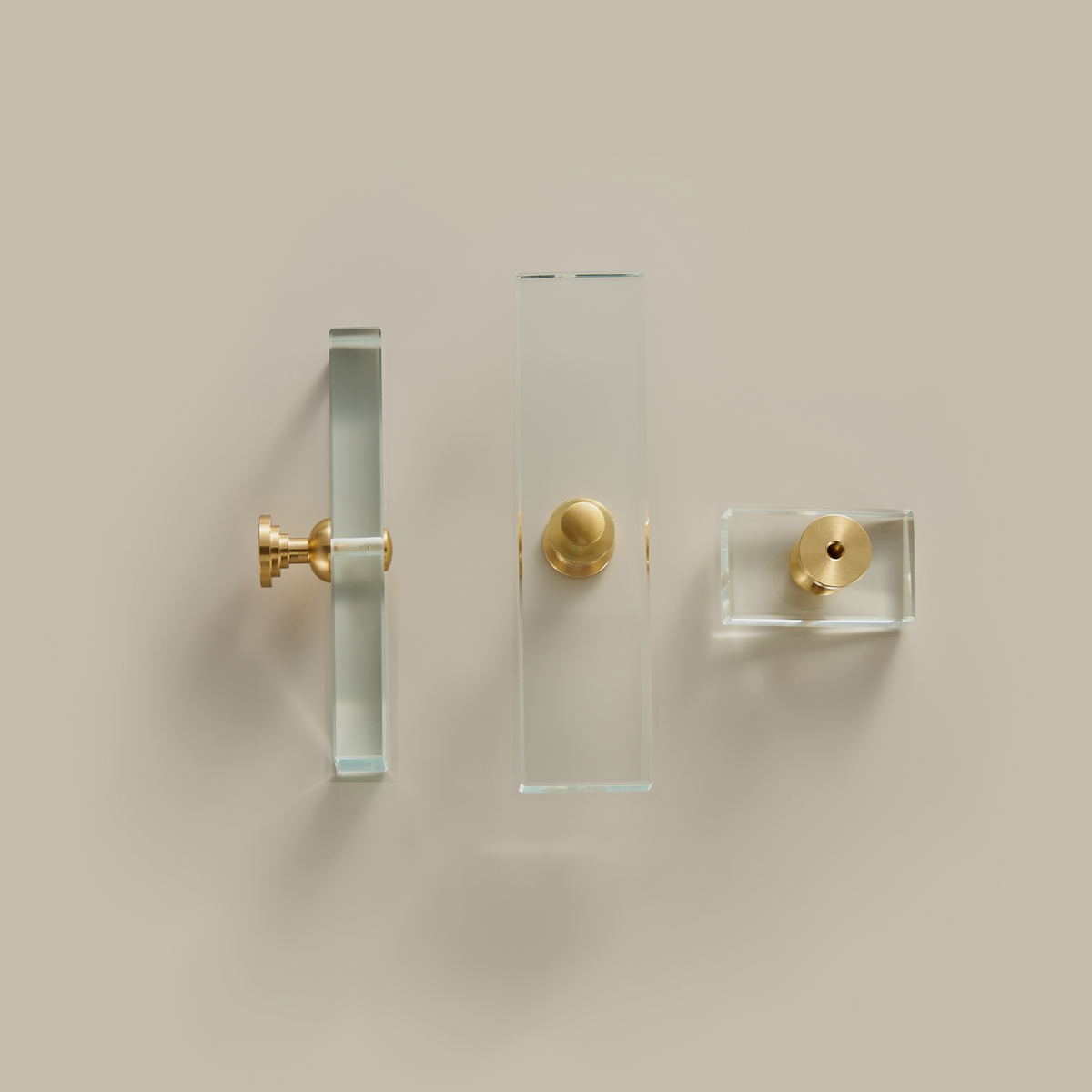 GLER / Solid Brass Knobs - Handle Shop Couture