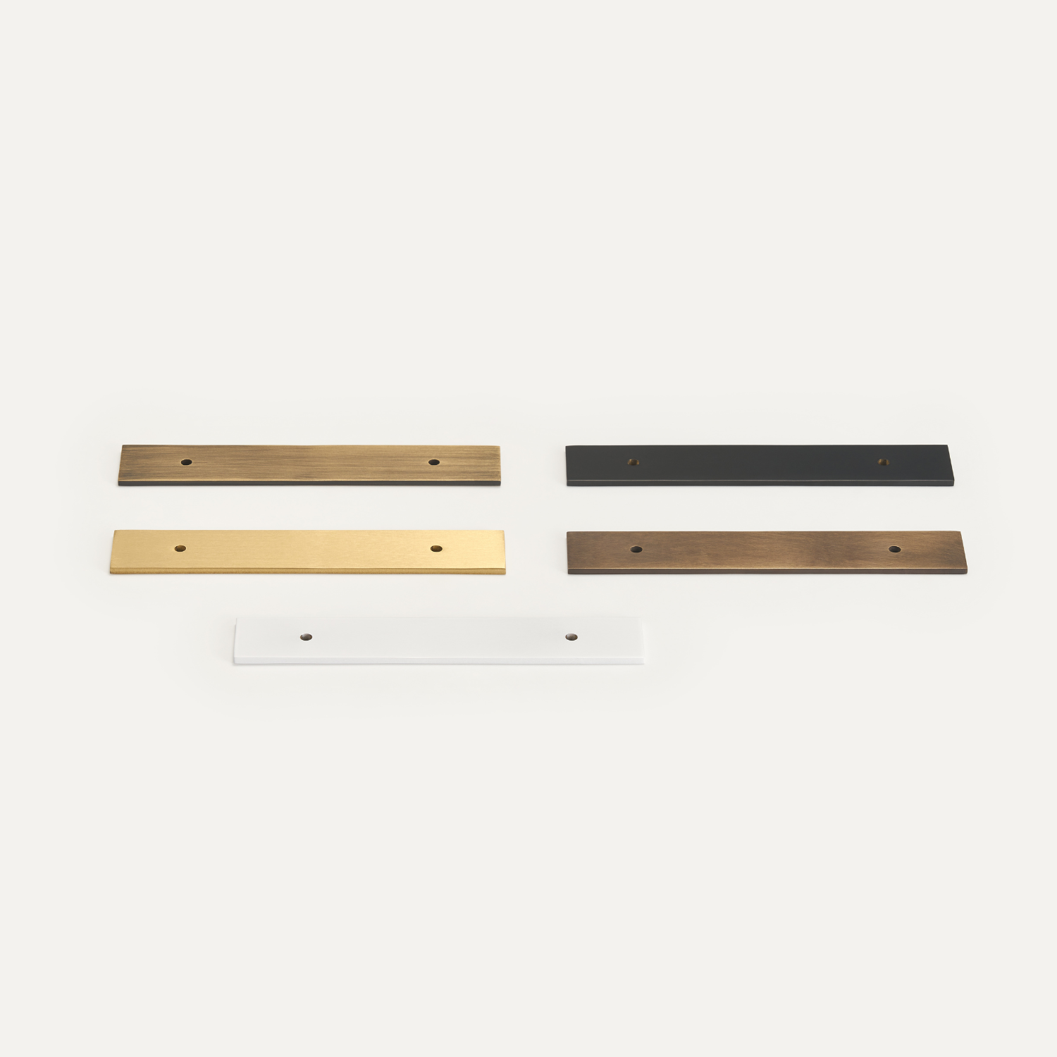 TYNOS / Solid Brass Backplates - Handle Shop Couture