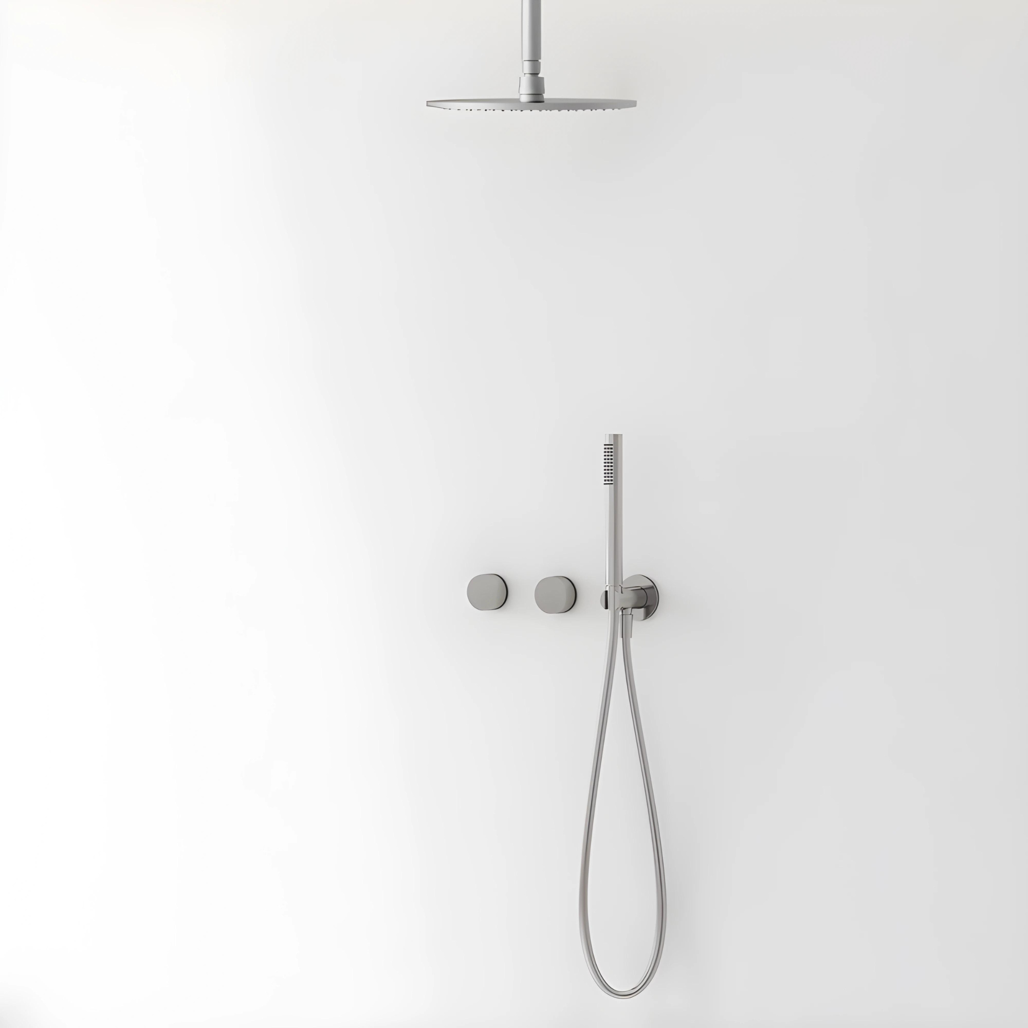 SENSIAL / Knurled Brass Shower System