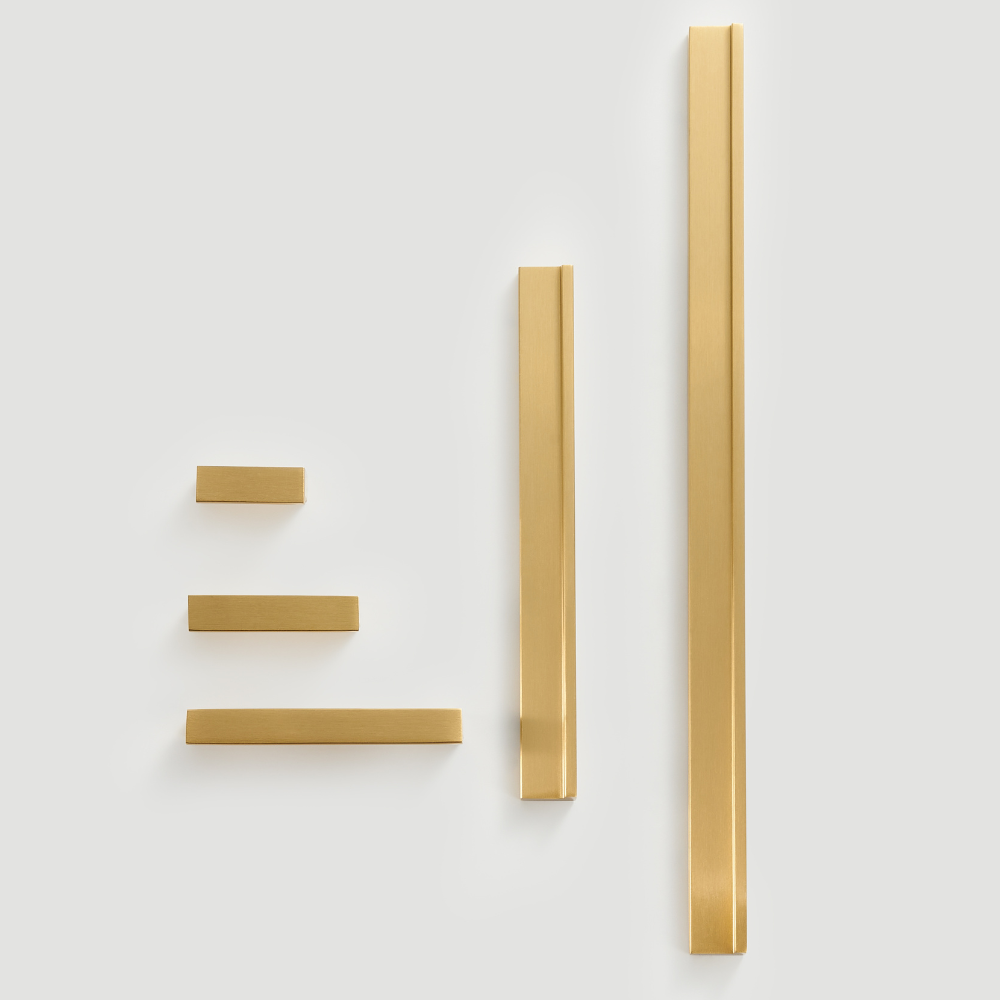 L-SHAPE / Solid Brass Pull Handles
