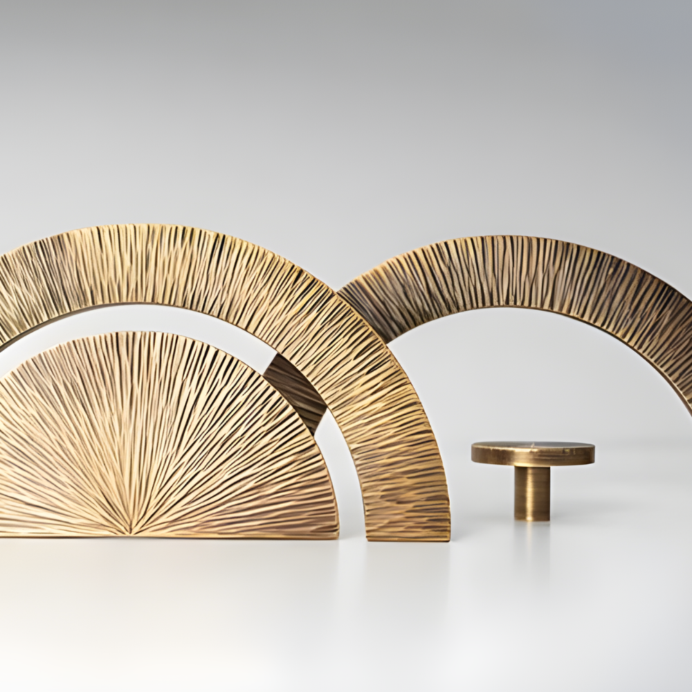 ARTEM / Solid Brass Semi Circle Handles | Handle Shop Couture - Handle ...