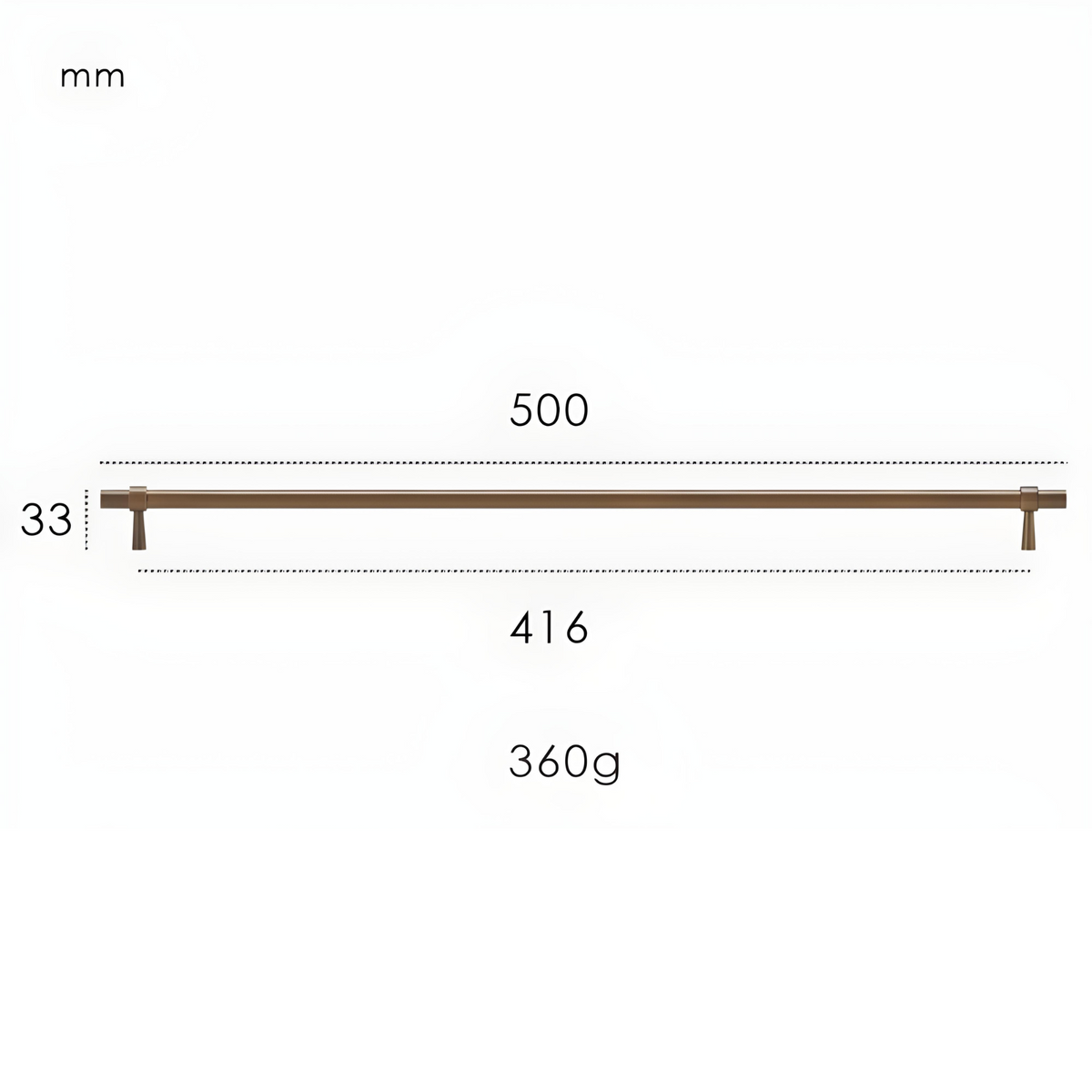 CARDO / مقابض نحاس صلب