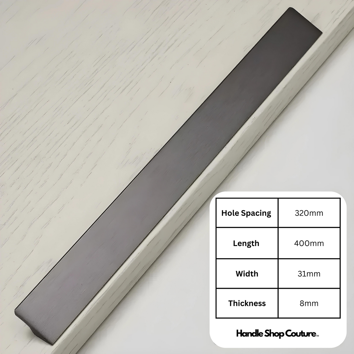 AYA Long Cabinet Pull Handles Slanted