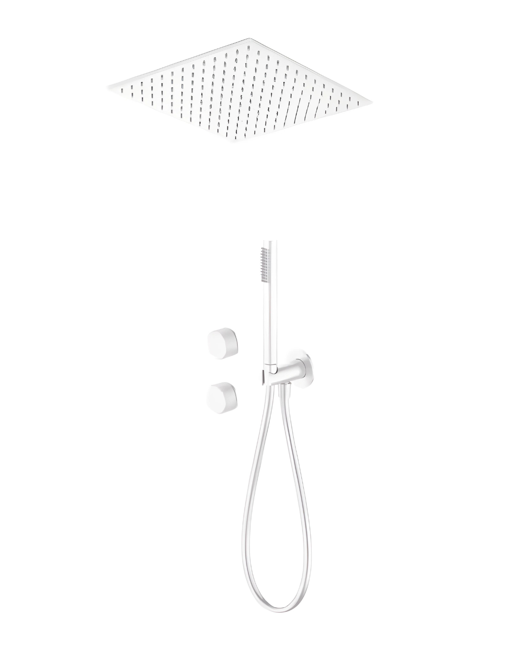 SENSIAL / Knurled Brass Embedded Shower System - Handle Shop Couture