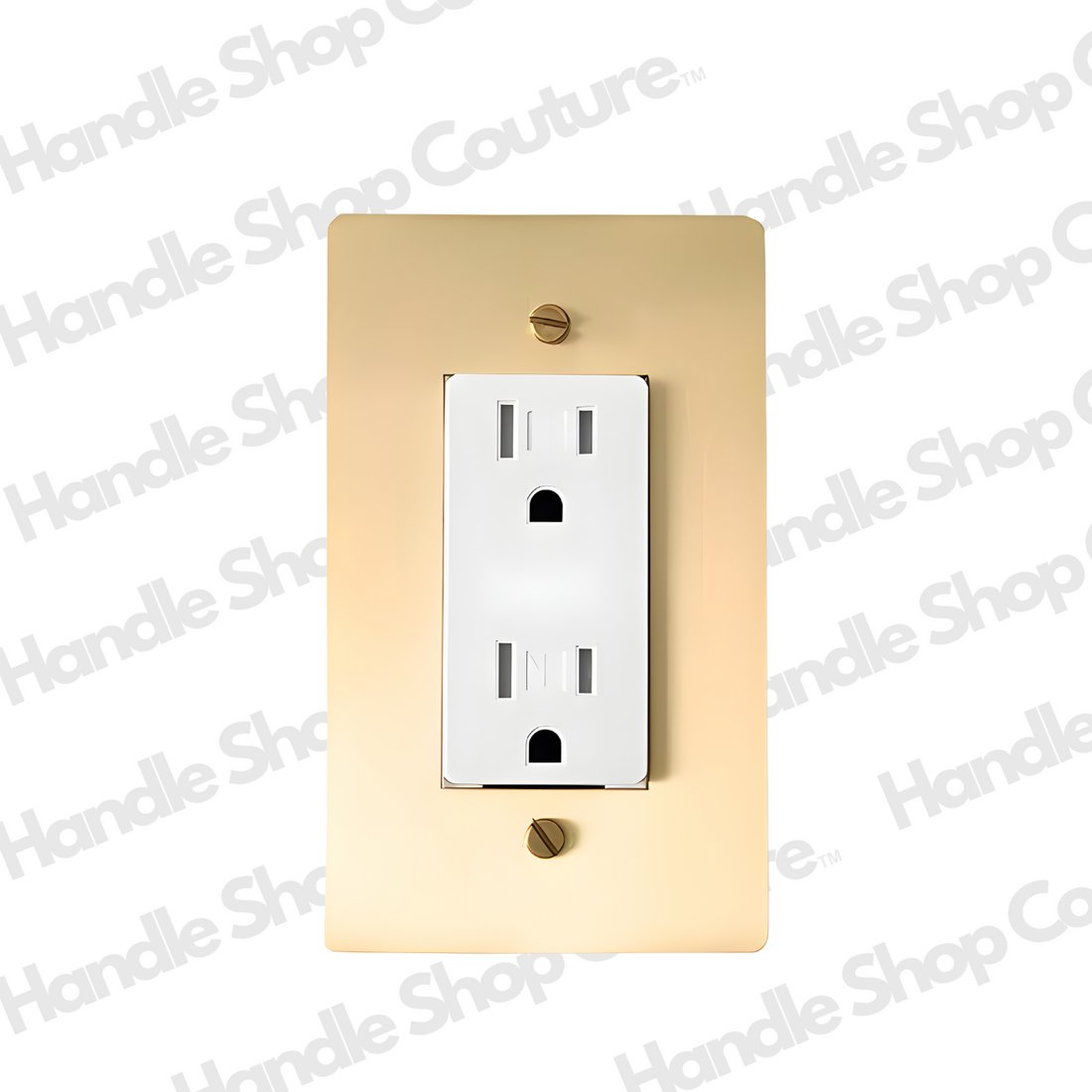 KLAS / Brass US Outlet (1-Gang) - Handle Shop Couture