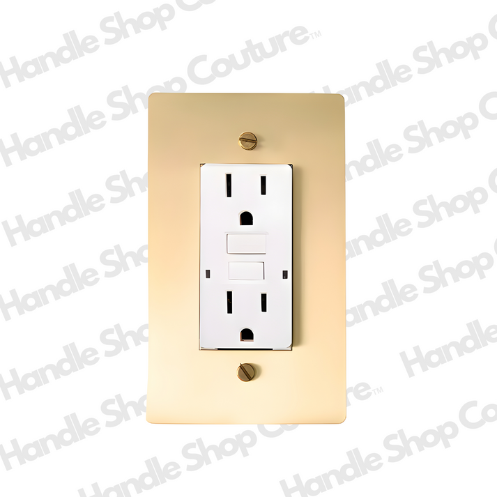 KLAS / Brass US Outlet (1-Gang) - Handle Shop Couture