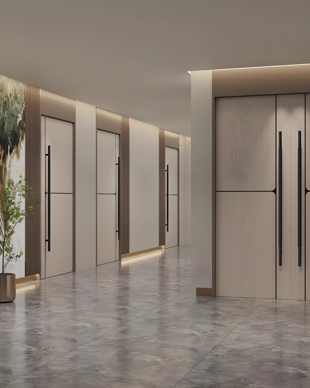 SELEKT / Long Entrance Door Handles Push Pull | Handle Shop