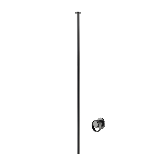 OLAYA Ceiling Mounted Knurled Bathroom Faucet
