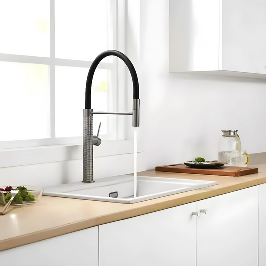 KORLEON / Single Lever Swivel Kitchen Mixer Faucet