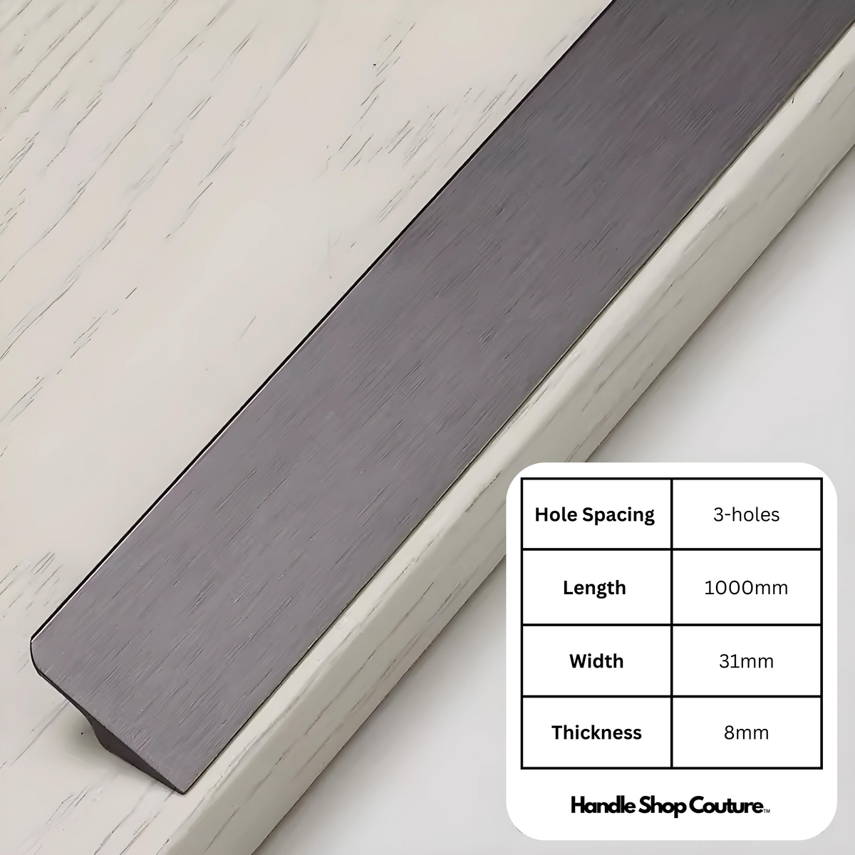 AYA Long Cabinet Pull Handles Slanted