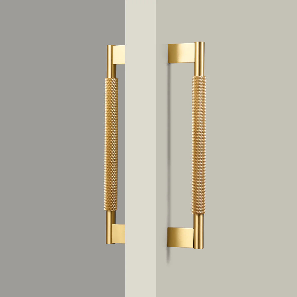 Pull Handle Solid LACIE Double-Sided Solid Brass Door Pull - Handle Shop Couture