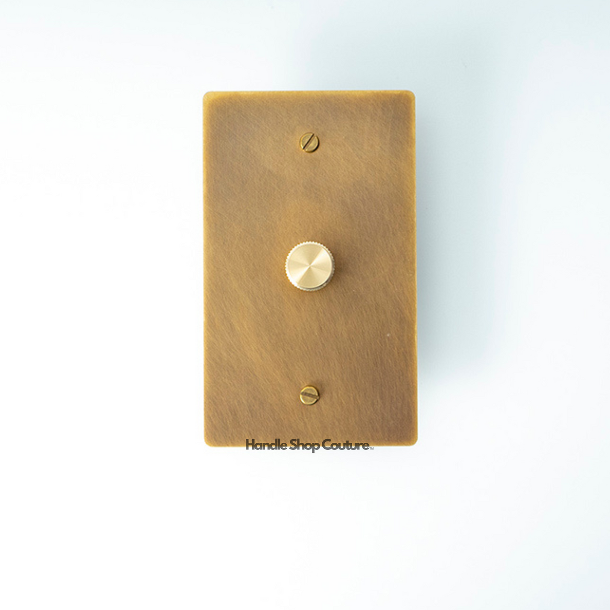 KLAS / Messing draaidimmer (1-voudig)