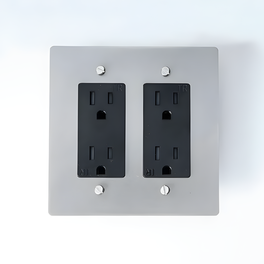 KLAS / Brass US Outlet (2-Gang) - Handle Shop Couture