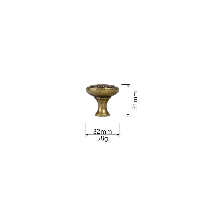 ALLES / SOLID ZINC HANDLES / ANTIQUE BRASS & SILVER - Handle Shop Couture 