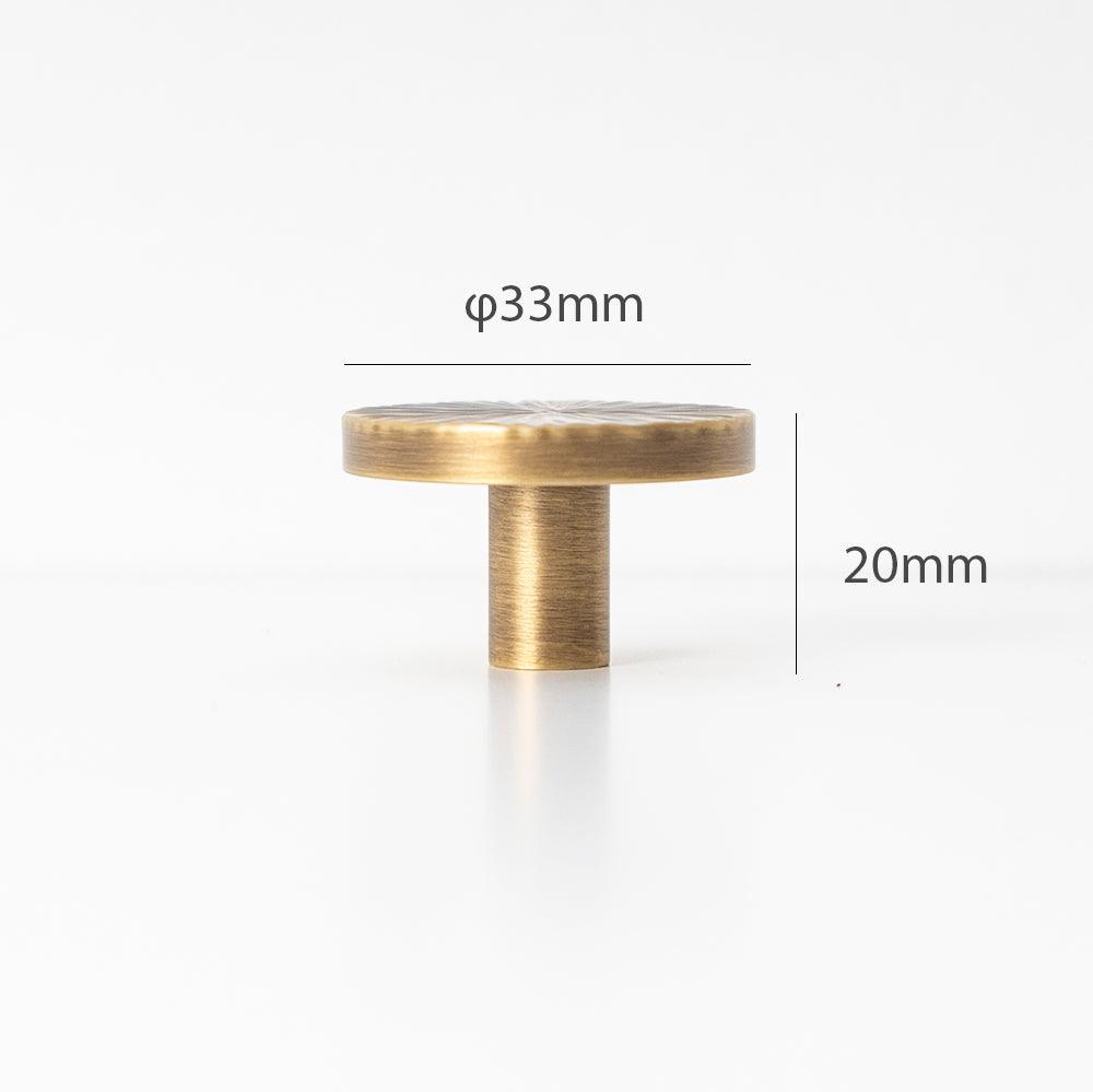 ARTEM / SOLID BRASS SEMI CIRCLE HANDLES - Handle Shop Couture 