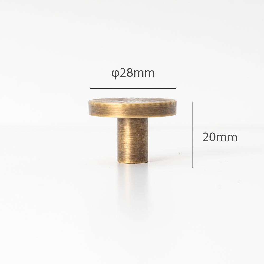 ARTEM / SOLID BRASS SEMI CIRCLE HANDLES - Handle Shop Couture 