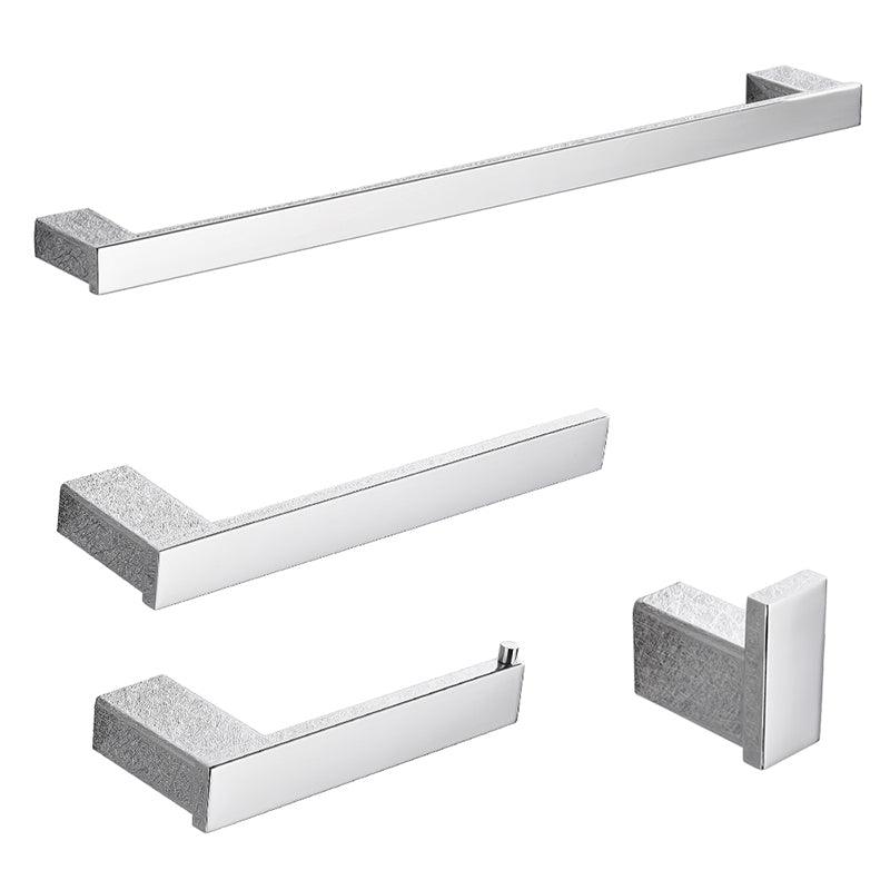 ATES / Bathroom Hardware Set - Towel Bar / Brushed Nickel - Handle Shop ...