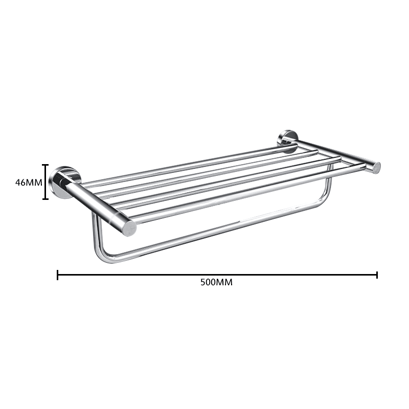 BATHROOM HARDWARE SET / STAINLESS STEEL / CHROME - Handle Shop Couture 