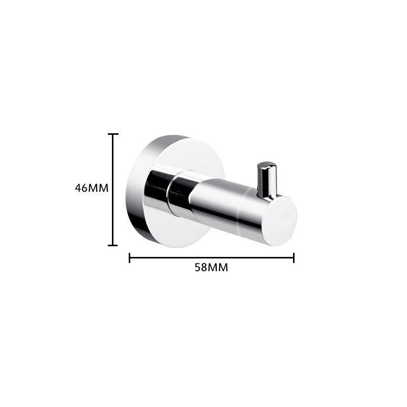 BATHROOM HARDWARE SET / STAINLESS STEEL / CHROME - Handle Shop Couture 
