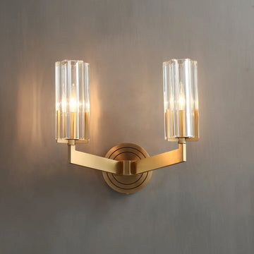 STELLA / Solid Brass Double Wall Light