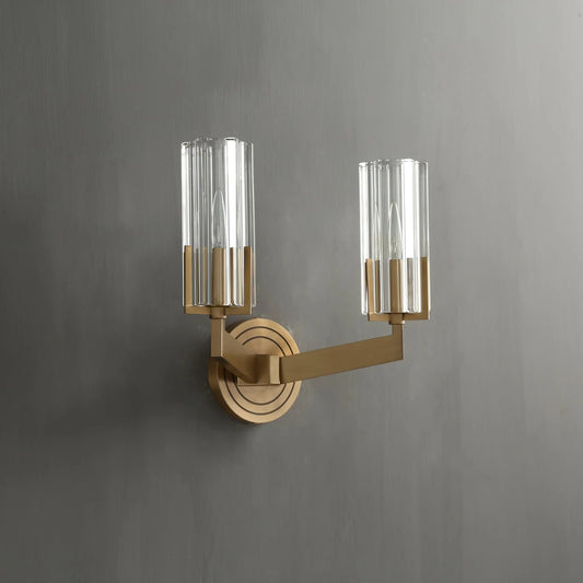 STELLA / Solid Brass Double Wall Light