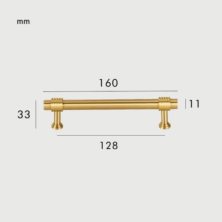 DRIFT / Solid Brass Handle - Handle Shop Couture 