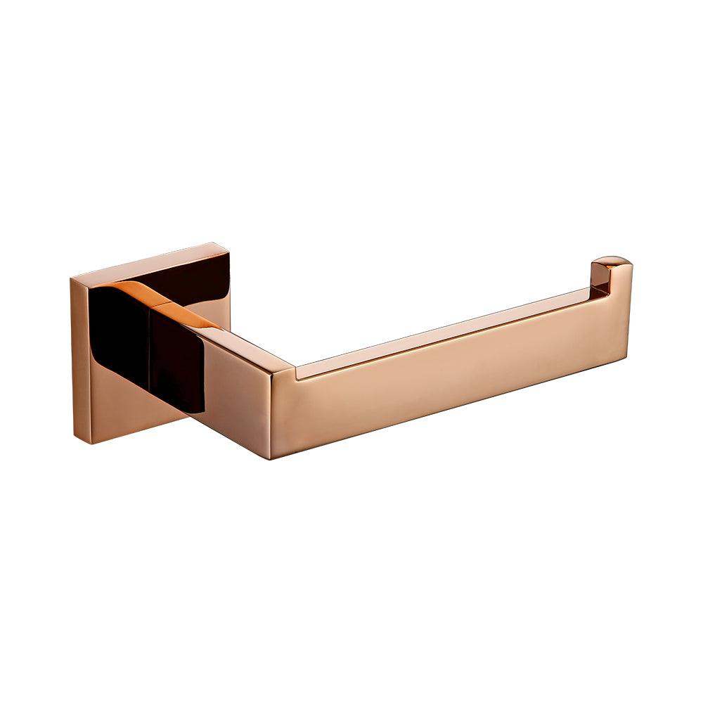 GINZA / BATHROOM HARDWARE SET / ROSE GOLD - Handle Shop Couture 