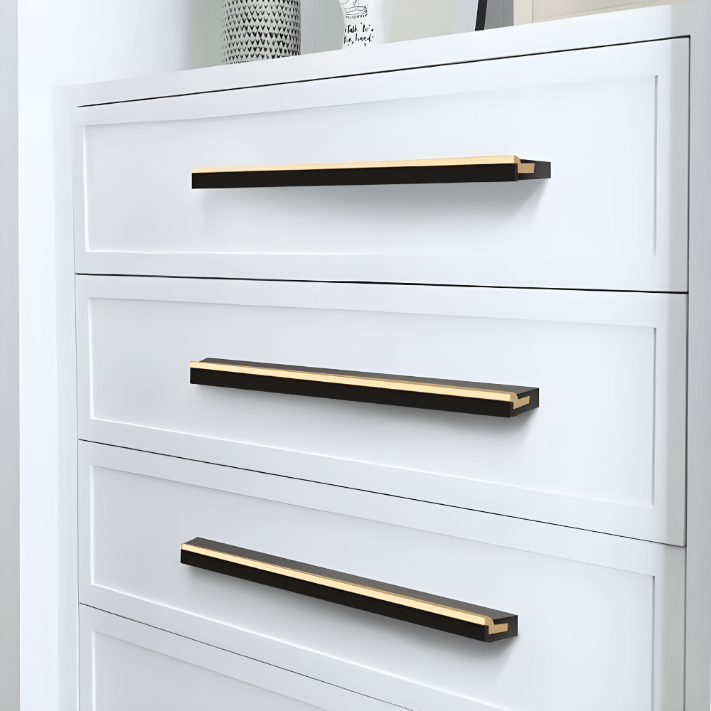 KARIZMA / LONG CABINET PULL HANDLE / TWO-TONE - Handle Shop Couture 