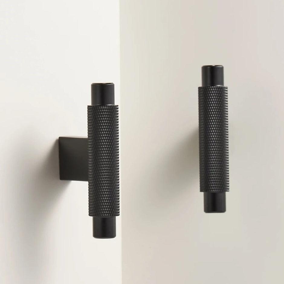 LACIE / Solid Brass Knurled T-Bar - Handle Shop Couture 