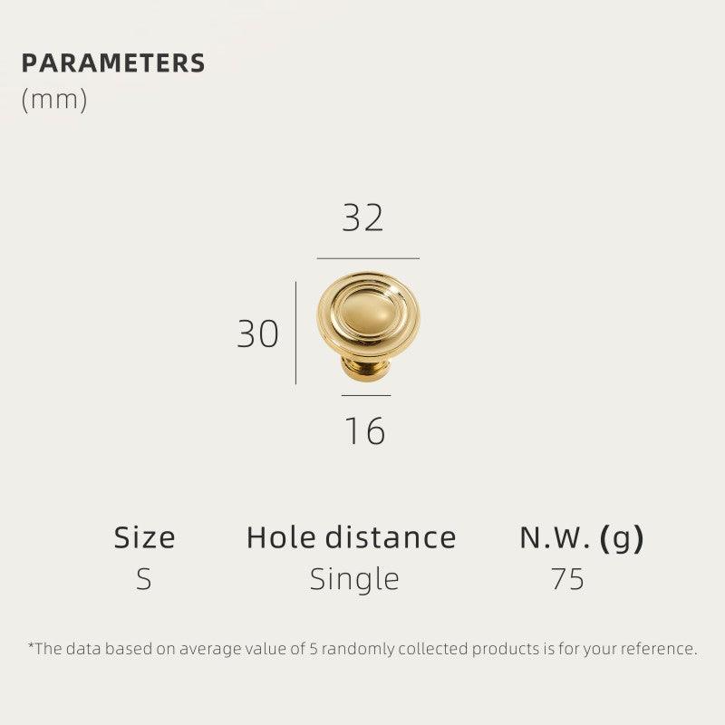 LEON / SOLID BRASS HANDLES - Handle Shop Couture 
