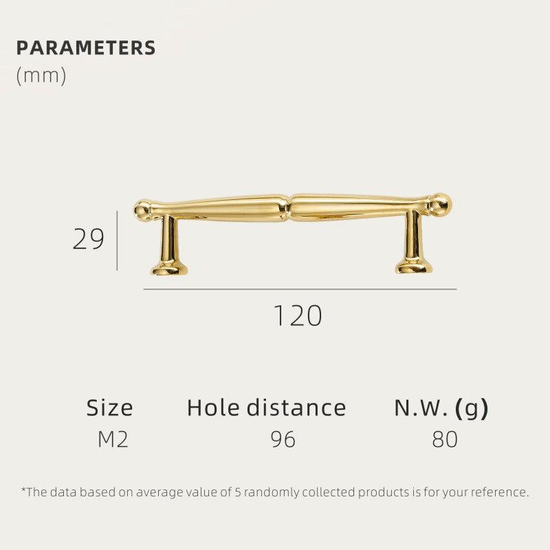 LEON / SOLID BRASS HANDLES - Handle Shop Couture 