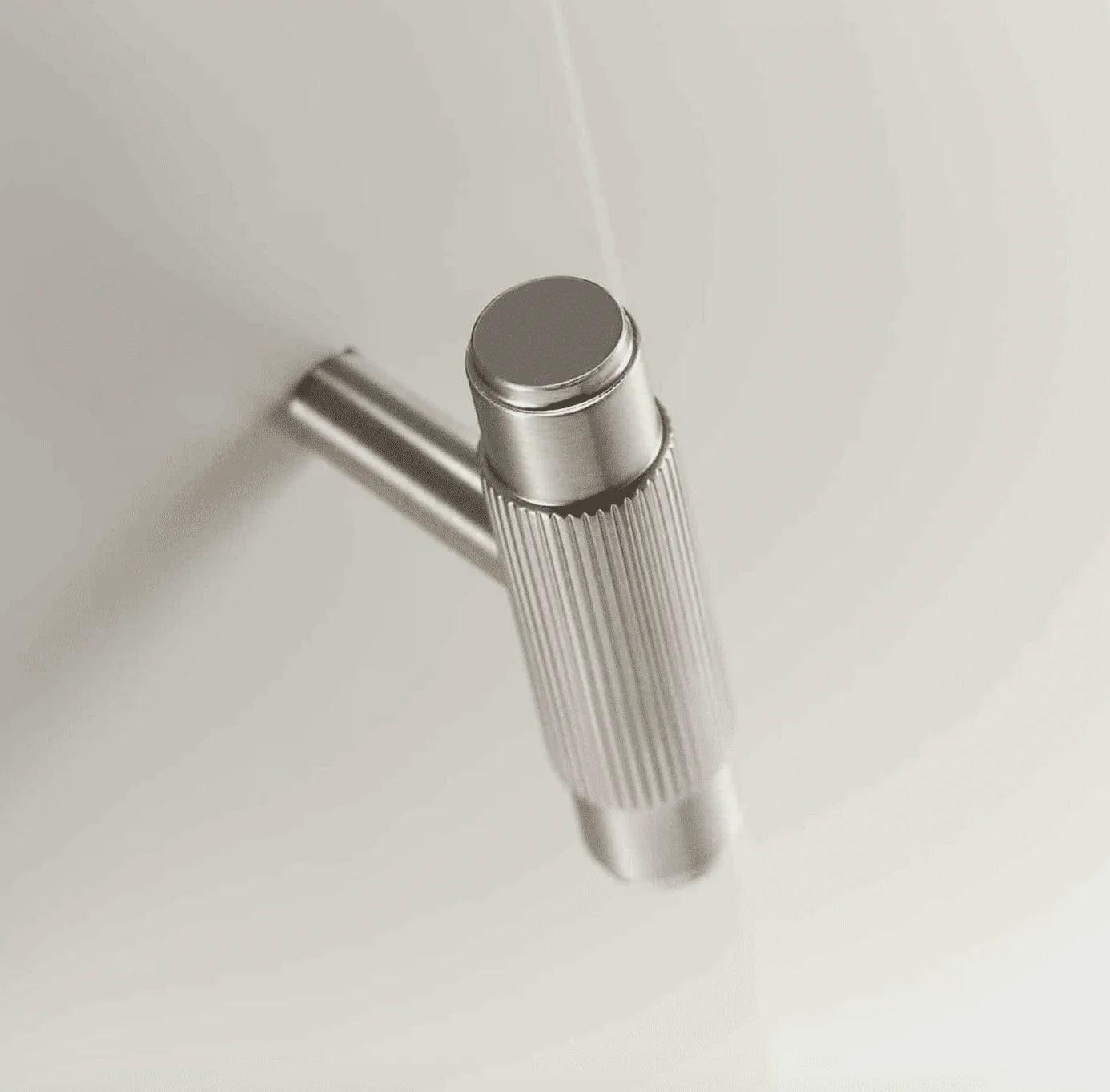 MARBELLA / SOLID BRASS KNURLED T-BAR - Handle Shop Couture 
