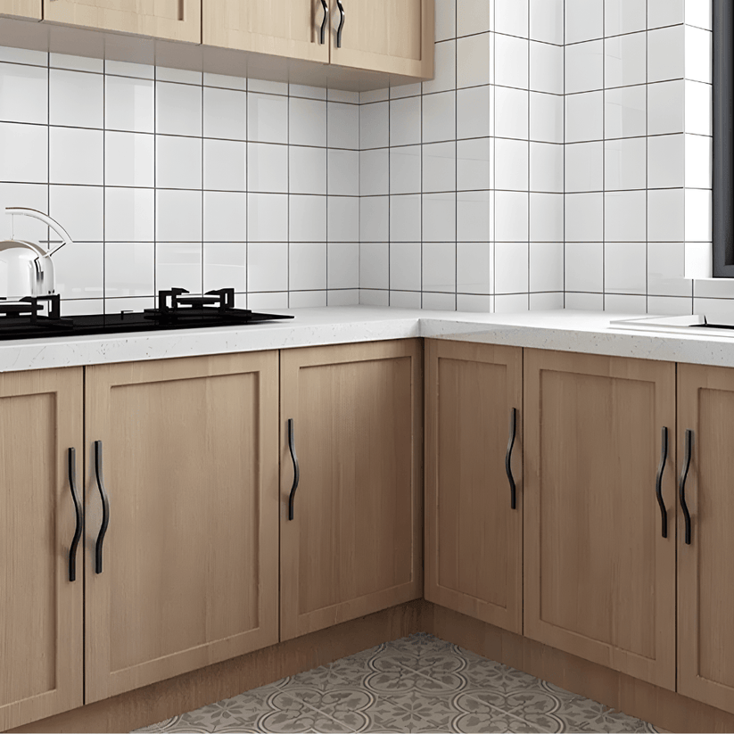 NIKI Long Curved Cabinet Pull Handle - Handle Shop Couture