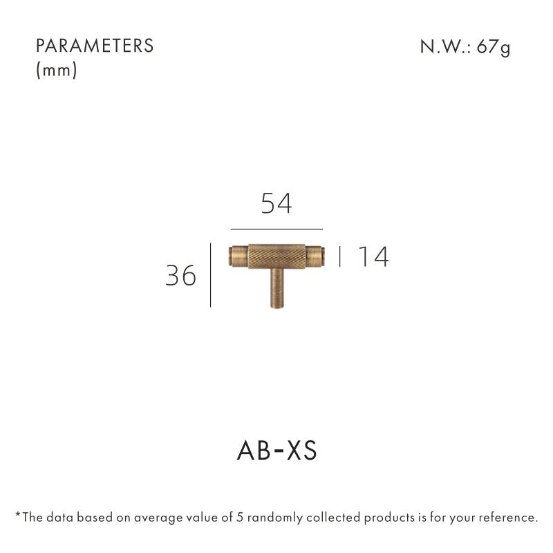 PALENCIA / SOLID BRASS HANDLES / SWIRLED KNURL - Handle Shop Couture 
