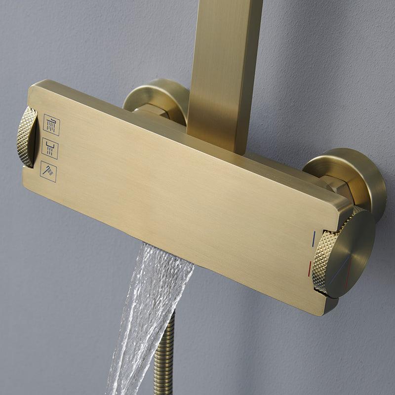PATMOS / Brass Shower System - Handle Shop Couture 