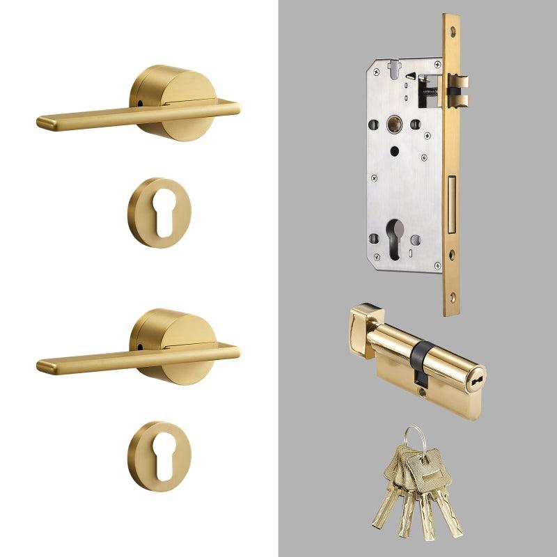 SABANI / SOLID BRASS / DOOR HANDLES - Handle Shop Couture 
