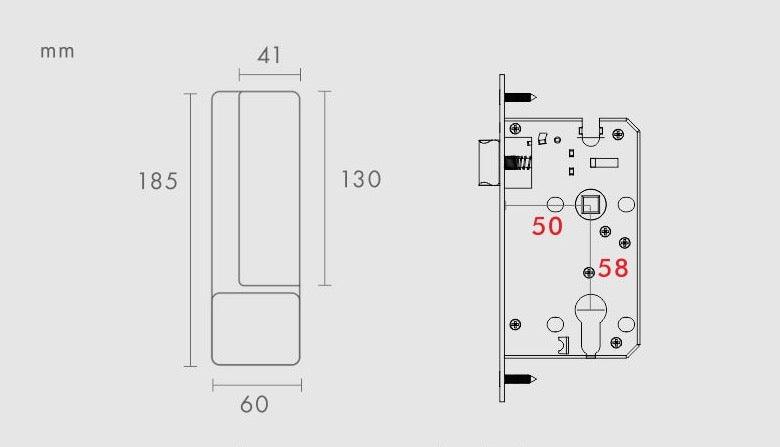SANTANDER / SOLID BRASS DOOR HANDLE & LOCK SET - Handle Shop Couture 