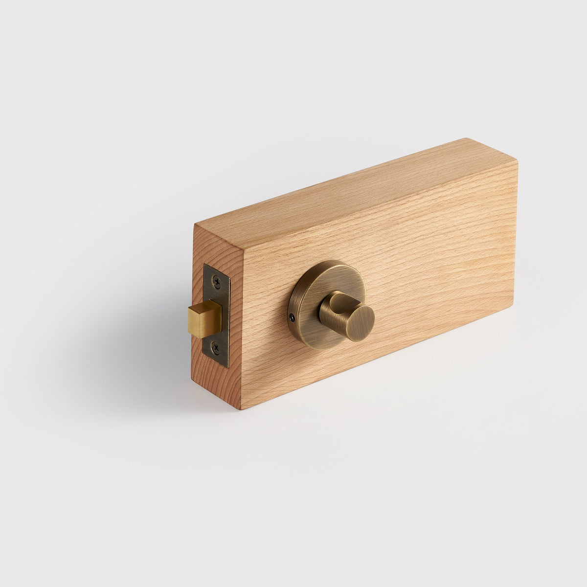 SIFNOS thumbturn side and bolt in Antique Brass, 52mm rose