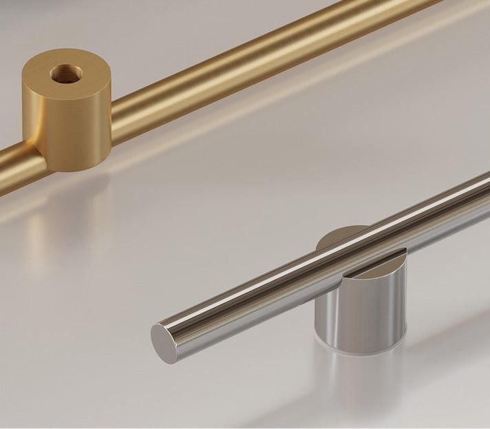 gunmetal grey stainless steel door handle