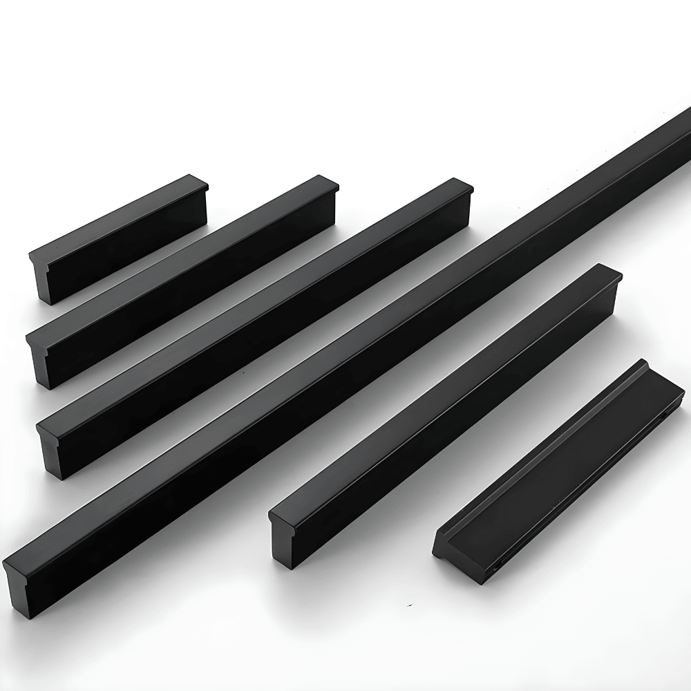Poignée moderne en aluminium pour rebord - 9898
