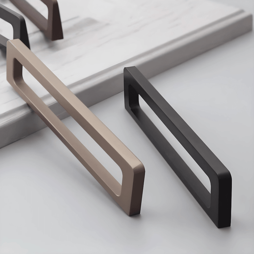 YAMA / Long Cabinet Pull Handles in Champagne Gold - Handle Shop Couture