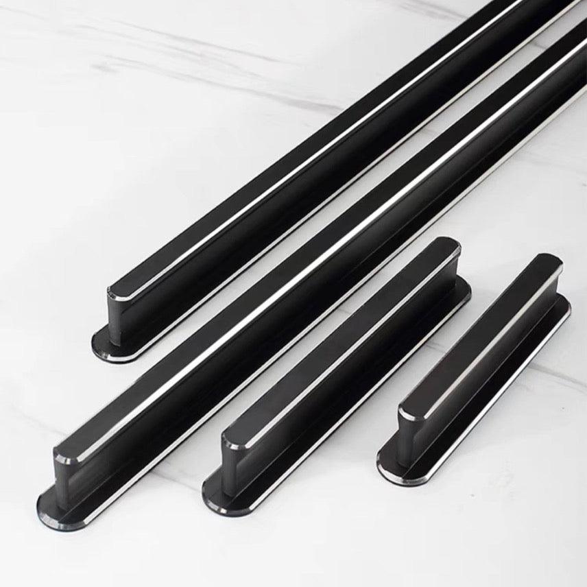 4 maniglie per ante di mobili da cucina, cassetti, mobili da camera da letto, distanza dal centro 96 mm, in alluminio, con viti | Leroy Merlin 4 maniglie per ante di mobili da cucina, cassetti, mobili da camera da letto, distanza dal centro 96 mm, in alluminio, con viti | Leroy Merlin