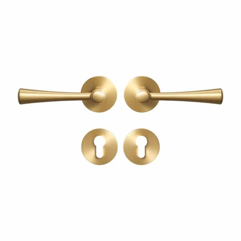 CALLAO / SOLID BRASS / DOOR HANDLES - Handle Shop Couture 