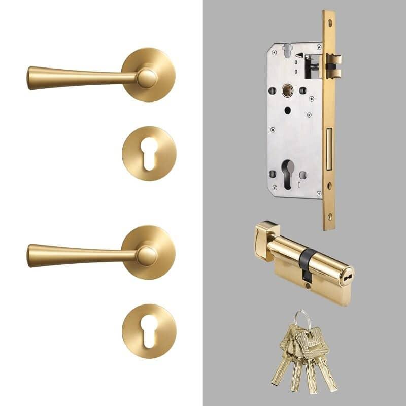 CALLAO / SOLID BRASS / DOOR HANDLES - Handle Shop Couture 