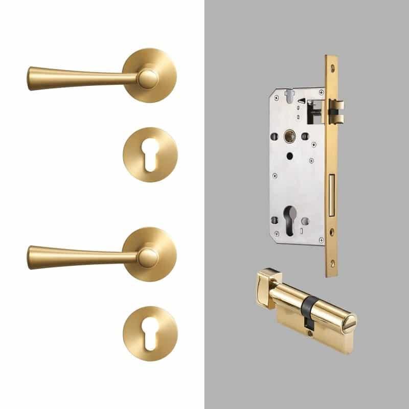 CALLAO / SOLID BRASS / DOOR HANDLES - Handle Shop Couture 