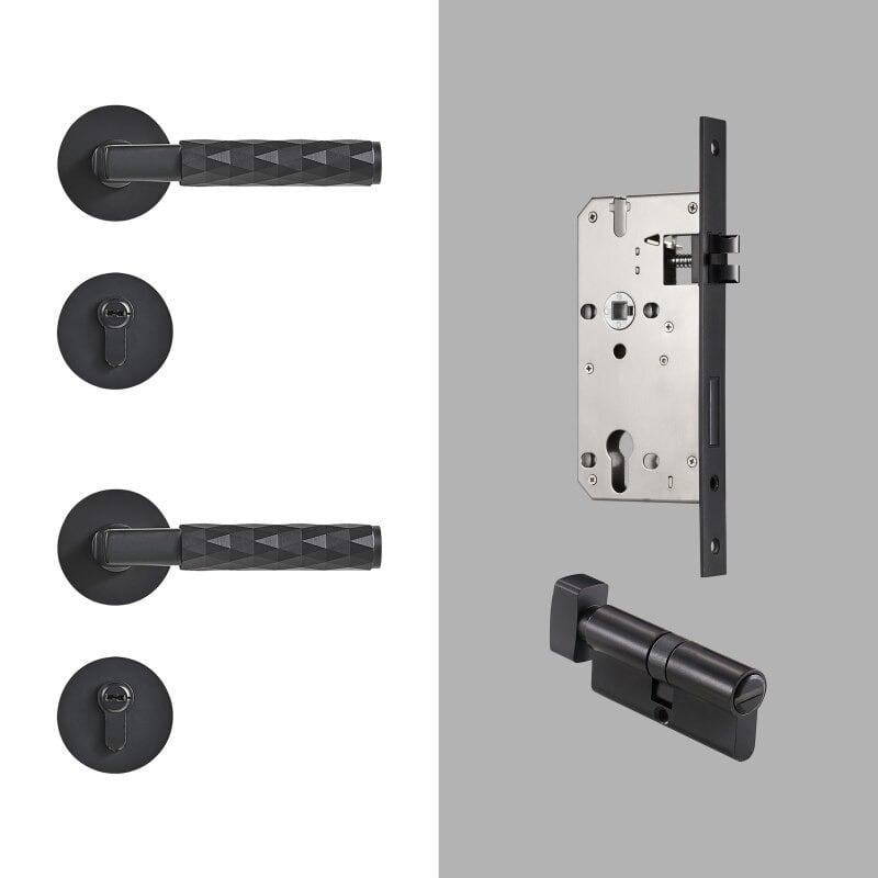 DIMANTE / SOLID BRASS / DOOR HANDLES - Handle Shop Couture 