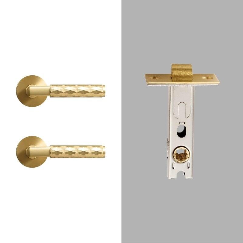DIMANTE / SOLID BRASS / DOOR HANDLES - Handle Shop Couture 