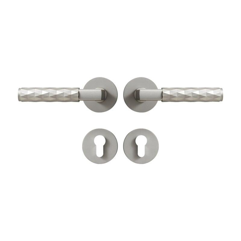 DIMANTE / SOLID BRASS / DOOR HANDLES - Handle Shop Couture 
