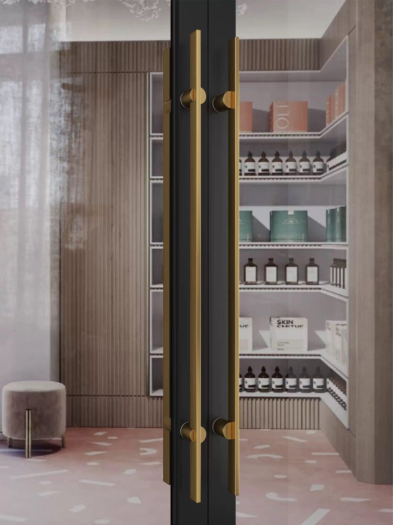 FANARI / Long Entrance Door Handles Push Pull | Handle Shop Couture ...